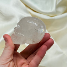 Load image into Gallery viewer, Clear Quartz Skull Carving B