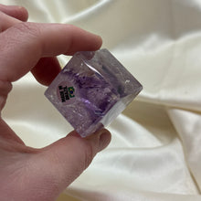 Load image into Gallery viewer, Phantom Amethyst Cube Carving