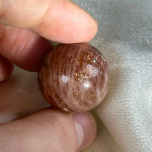 Load image into Gallery viewer, Rainbow Confetti Sunstone Sphere B