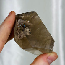 Load image into Gallery viewer, Rutilated Smoky Quartz Freeform with Garden Quartz and Phantoms