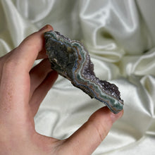 Load image into Gallery viewer, Chocolatey-Purple Amethyst Cluster