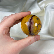 Load image into Gallery viewer, Bright Yellow Mookaite Sphere