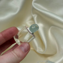 Load image into Gallery viewer, Blue Topaz Skull Carving