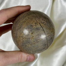 Load image into Gallery viewer, 1lb1.4oz Dendritic Jasper Sphere