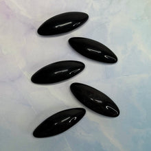 Load image into Gallery viewer, Obsidian Crystal Hair Clips