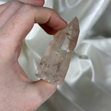 Load image into Gallery viewer, Partially Polished Hematite Quartz Tower C