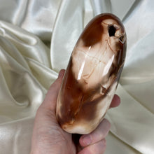 Load image into Gallery viewer, Orca Agate x Carnelian Dragon Egg Freeform
