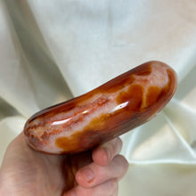 Load image into Gallery viewer, XL Funky Druzy Carnelian Bowl (1lb10oz)