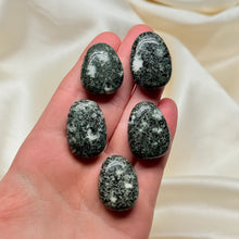 Load image into Gallery viewer, Bluestone aka Preseli Spotted Dolerite Drilled Pendants from Wales