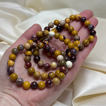 Load image into Gallery viewer, Mookaite Jasper Stretch Bracelets size 6.5