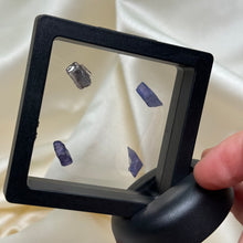 Load image into Gallery viewer, 4pc Natural Terminated Tanzanite Crystals in Case D