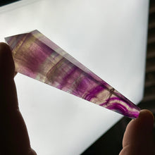 Load image into Gallery viewer, Candy Fluorite Wand on Stand C