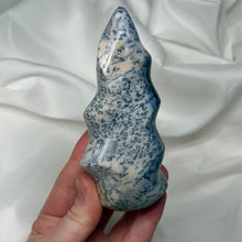 Load image into Gallery viewer, Blush Dendritic Opal Flame