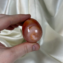 Load image into Gallery viewer, Ombre Carnelian Egg Carving