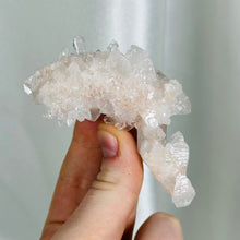 Load image into Gallery viewer, Pink Himalayan “Samadhi” Quartz Cluster with Anatase and Natural DT