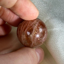 Load image into Gallery viewer, Rainbow Confetti Sunstone Sphere B