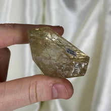 Load image into Gallery viewer, Tourmalinated/Rutilated Citrine with Chlorite