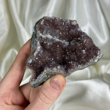 Load image into Gallery viewer, Chocolatey-Purple Amethyst Cluster