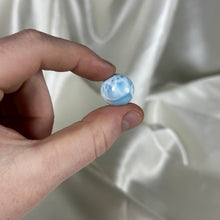 Load image into Gallery viewer, Turtle-back Pattern Chatoyant Larimar Sphere B