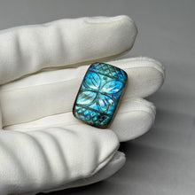 Load image into Gallery viewer, Carved Labradorite Cabochon 34.9ct