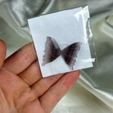 Load image into Gallery viewer, Lithium Quartz Butterfly Wing Pair Carving B
