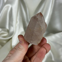 Load image into Gallery viewer, Partially Polished Hematite Quartz Tower A