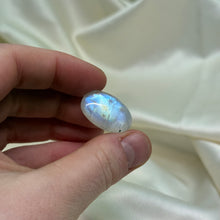 Load image into Gallery viewer, High Quality Rainbow Moonstone Mini Palmstone B