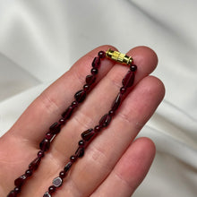 Load image into Gallery viewer, Garnet Beaded Necklaces
