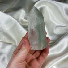 Load image into Gallery viewer, Partially Polished Chlorite Quartz Tower