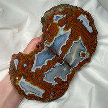Load image into Gallery viewer, XXL Incredible Moroccan Agate Pair (3lb12.8oz)