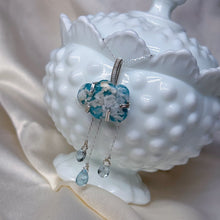 Load image into Gallery viewer, Sterling Silver Plume Agate Doublet Rainy Day Necklace