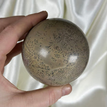 Load image into Gallery viewer, 1lb1.9oz Dendritic Jasper Sphere