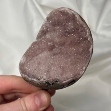 Load image into Gallery viewer, Baby Pink Sugar Amethyst on Stand