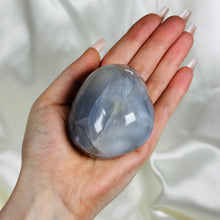 Load image into Gallery viewer, Blue Chalcedony Chunky Palmstone 3