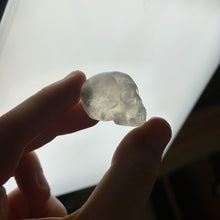 Load image into Gallery viewer, Fluorite Skull Carving A