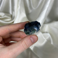 Load image into Gallery viewer, Blueberry Fluorite on Quartz Cluster D