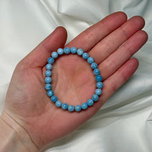 Load image into Gallery viewer, Blue Opal Stretch Bracelet D
