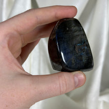 Load image into Gallery viewer, Pink and Silver Labradorite Freeform