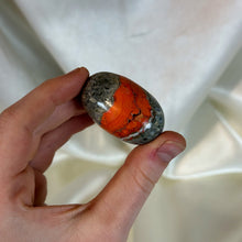 Load image into Gallery viewer, Magma Chalcedony / High End Bumblebee Jasper Shiva Carving A