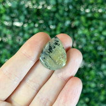 Load image into Gallery viewer, Prehnite with Epidote Zodiac Custom Necklace (Choose your Sign!)