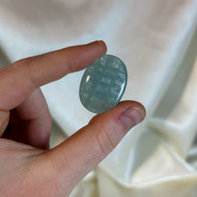 Load image into Gallery viewer, High End Aquamarine Pocket Palm A