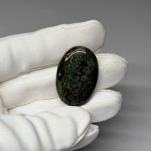 Load image into Gallery viewer, Orbicular Sea Jasper Cabochon 37.28ct