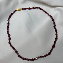Load image into Gallery viewer, Garnet Beaded Necklaces