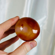 Load image into Gallery viewer, Moss Agate x Carnelian Palmstone