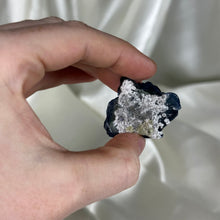 Load image into Gallery viewer, Blueberry Fluorite on Quartz Cluster B