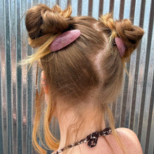 Load image into Gallery viewer, Rose Quartz Crystal Hair Clips