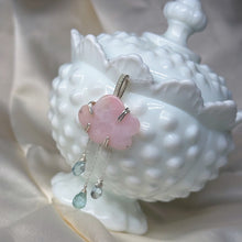 Load image into Gallery viewer, Sterling Silver Pink Opal Rainy Day Necklace