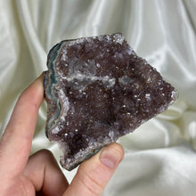 Load image into Gallery viewer, Chocolatey-Purple Amethyst Cluster
