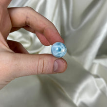 Load image into Gallery viewer, Turtle-back Pattern Chatoyant Larimar Sphere A