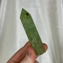 Load image into Gallery viewer, Prehnite with Epidote Tower A